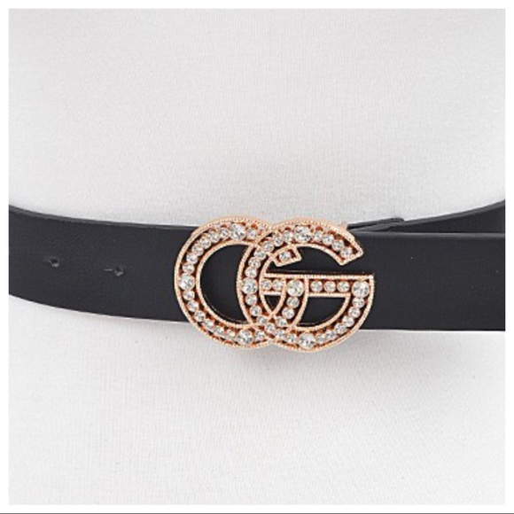 Chic and Fabulous Rhinestone Buckle Belt - Picture 4 of 4